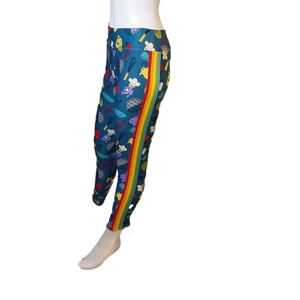 Disney 25th ANNIVERSARY‎ FOOD & WINE CELEBRATION LEGGING SIZE SMALL